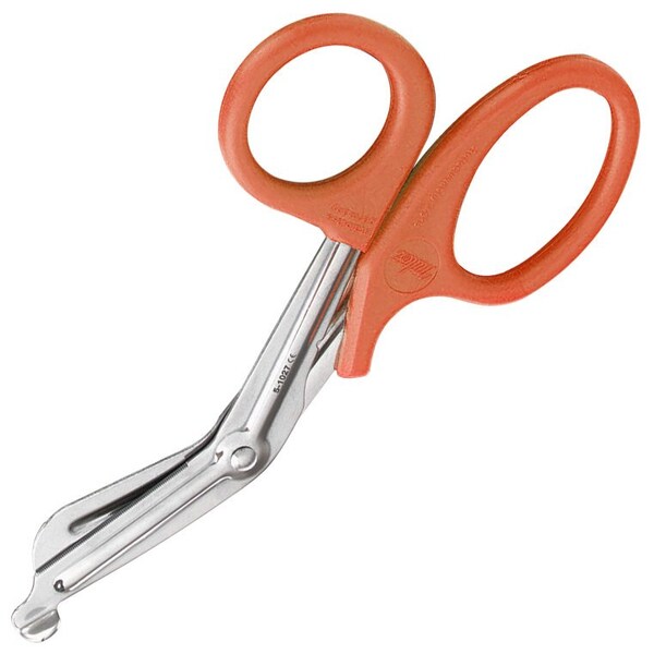 Vantage Universal Bandage And Utility Scissors, 7.5In, Orange Handle